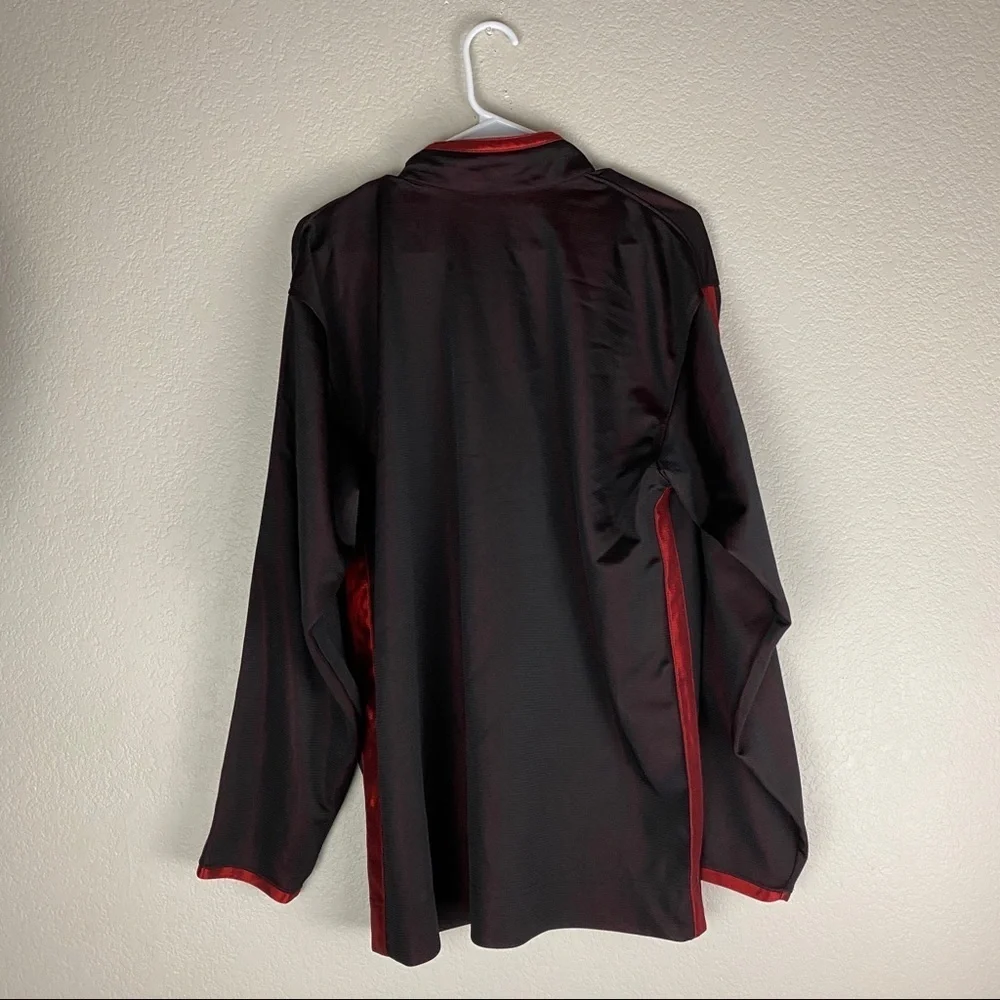 Air Jordan Pullover Light Jacket Satin Size Large